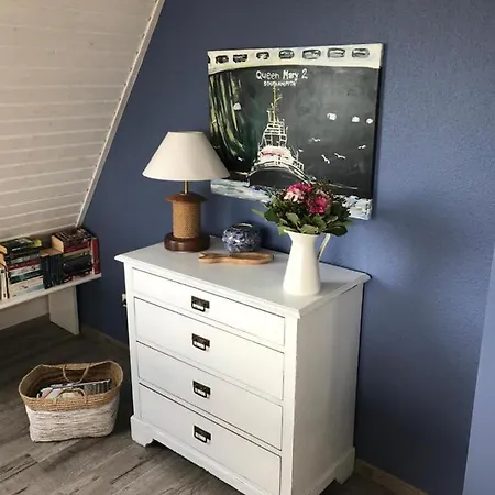 شقة Ferienwohnung Im 2.og Mit Meerblick Ueberm Deich ! Seltenheit ! *